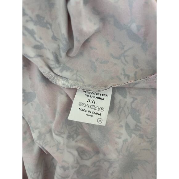 Women's Casual Round Neck Short Sleeve Tunic Top for Leggings Loose Blouse Shirt - Picture 7 of 8